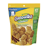 Gerber Graduates Crackers  animal crackers made with whole grain, cinnamon grahams Full-Size Picture